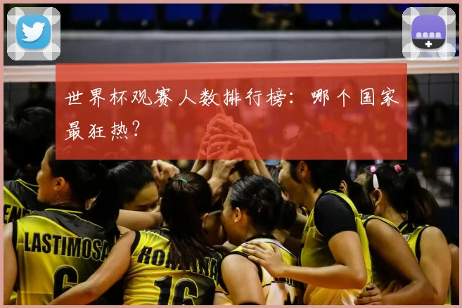 世界杯观赛人数排行榜:哪个国家最狂热?