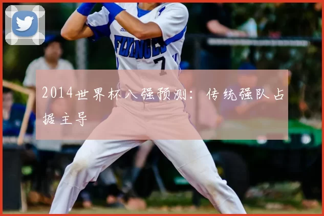 2014世界杯八强预测:传统强队占据主导